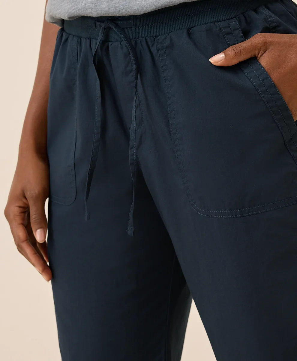 clearance stretch poplin jogger