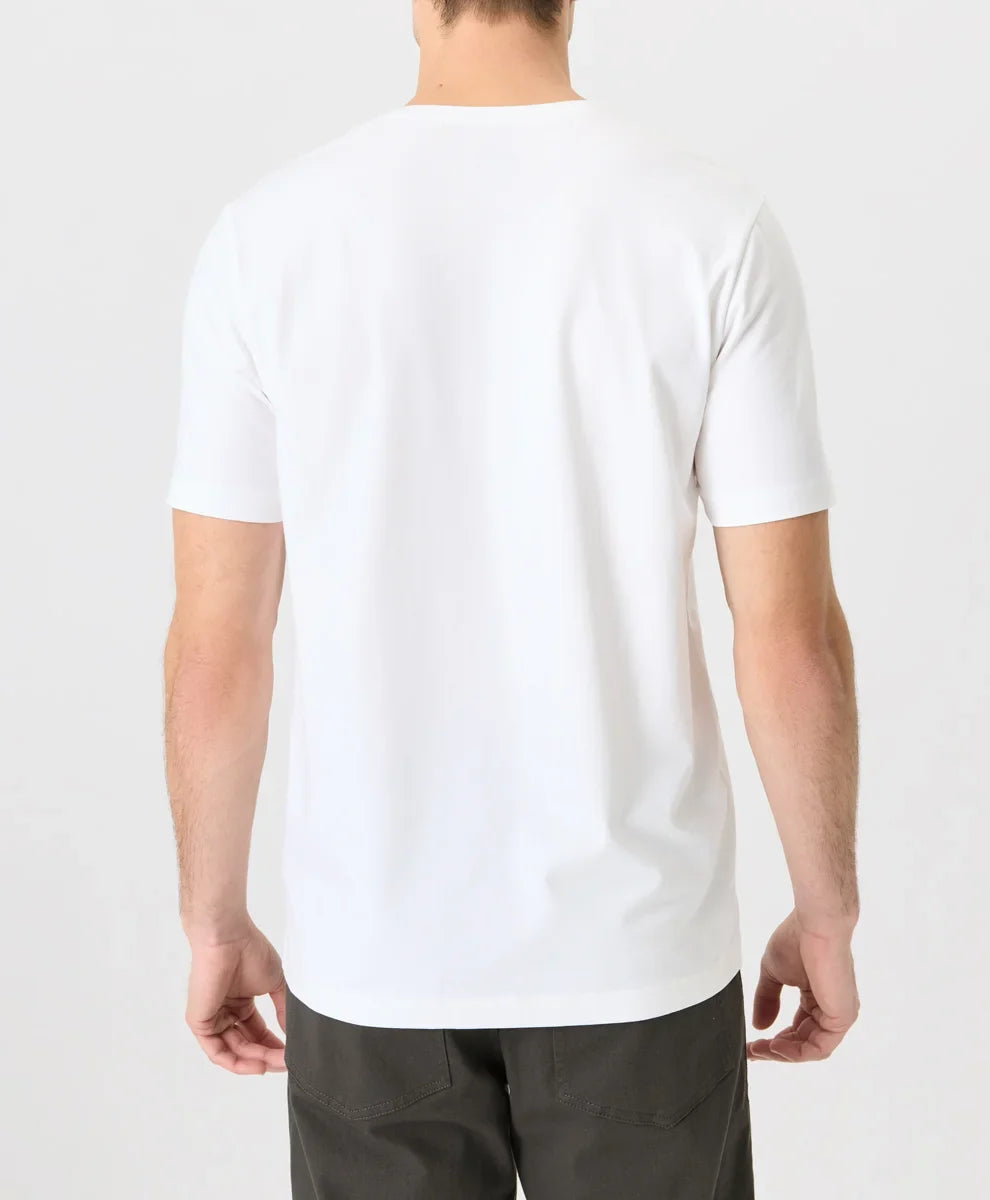 luxe essential classic fit crewneck tee