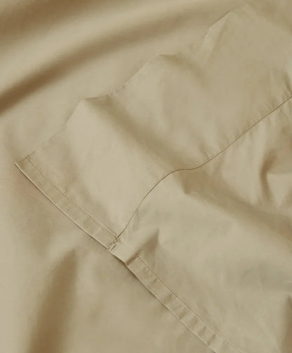 organic cool-air percale flat sheet