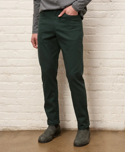 stretch twill 5-pocket pant