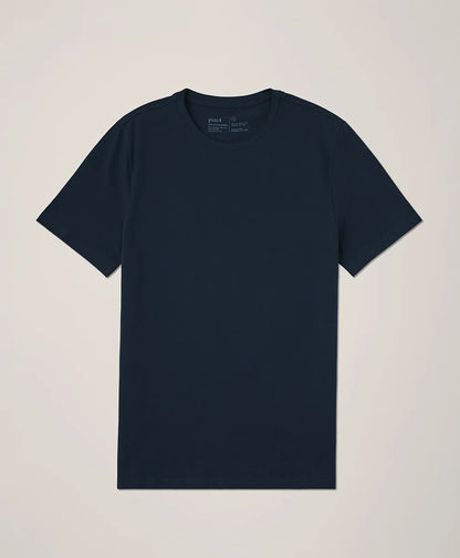 luxe essential slim fit crewneck tee