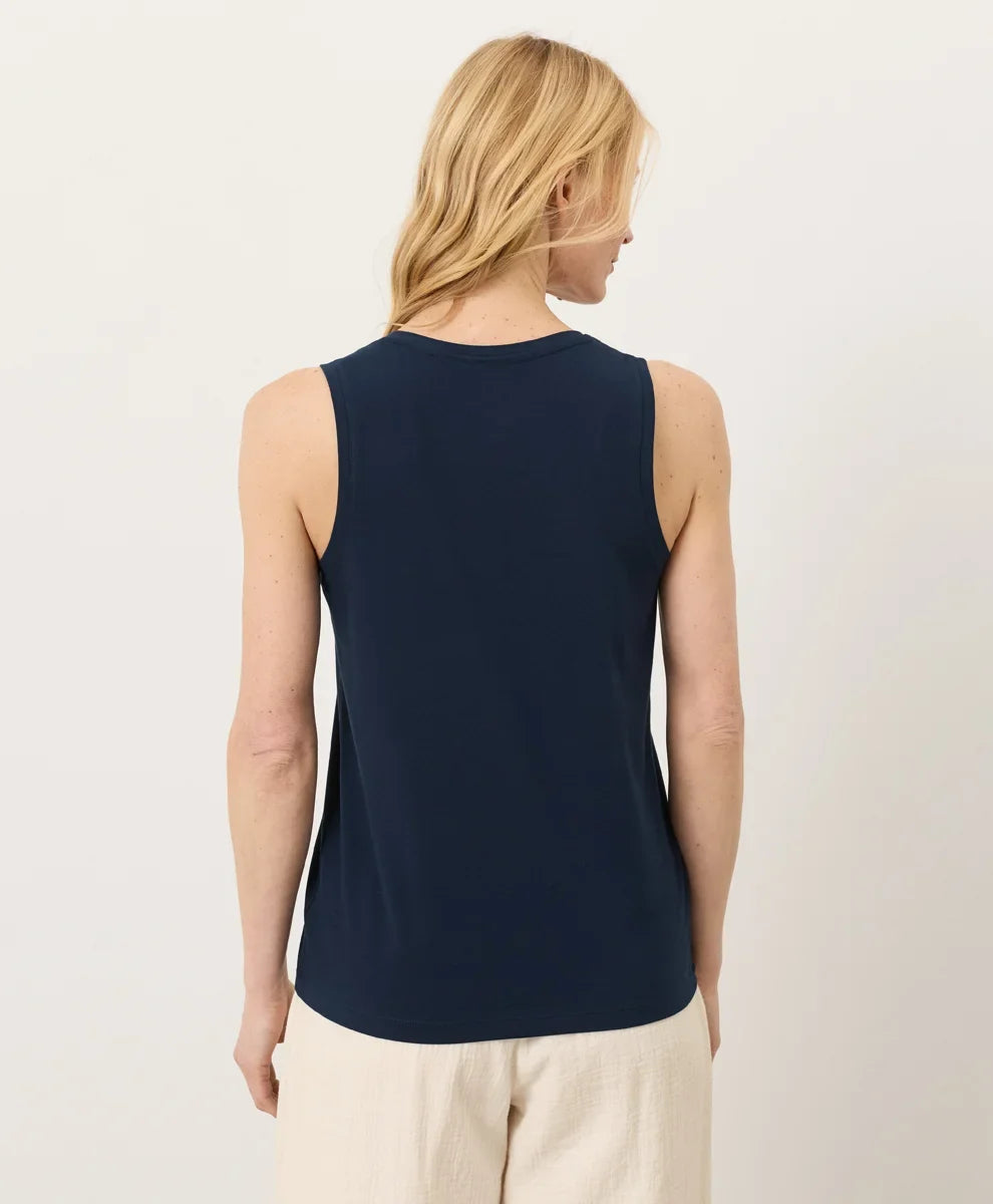 clearance luxe essential scoop neck tank