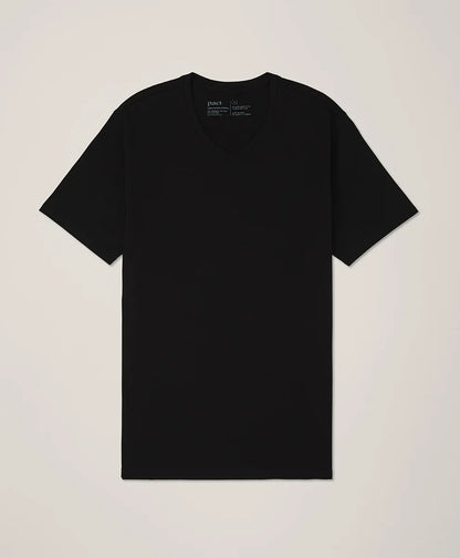 luxe essential slim fit v-neck tee