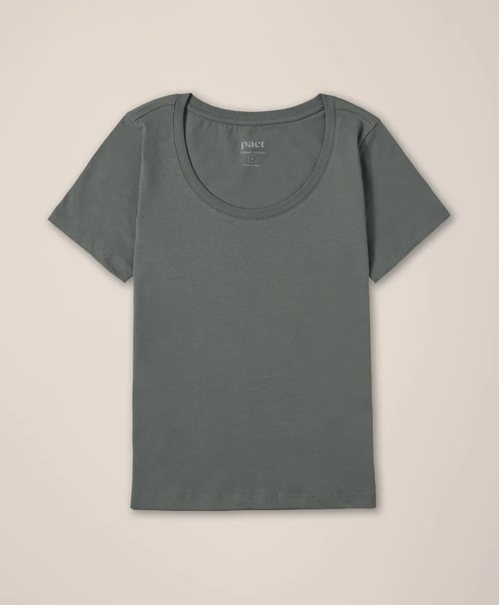clearance softspun scoop neck tee