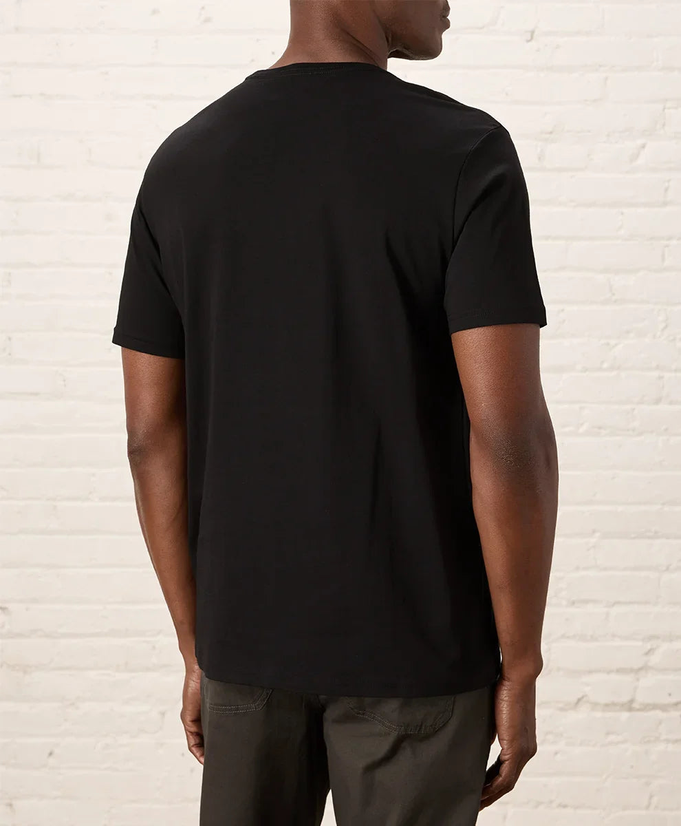 softspun essential pocket crew tee
