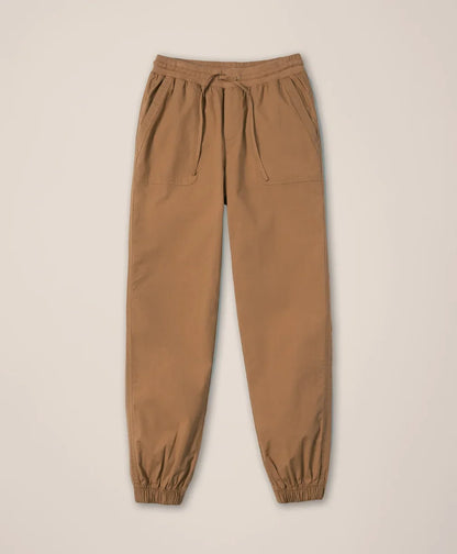 clearance stretch poplin jogger