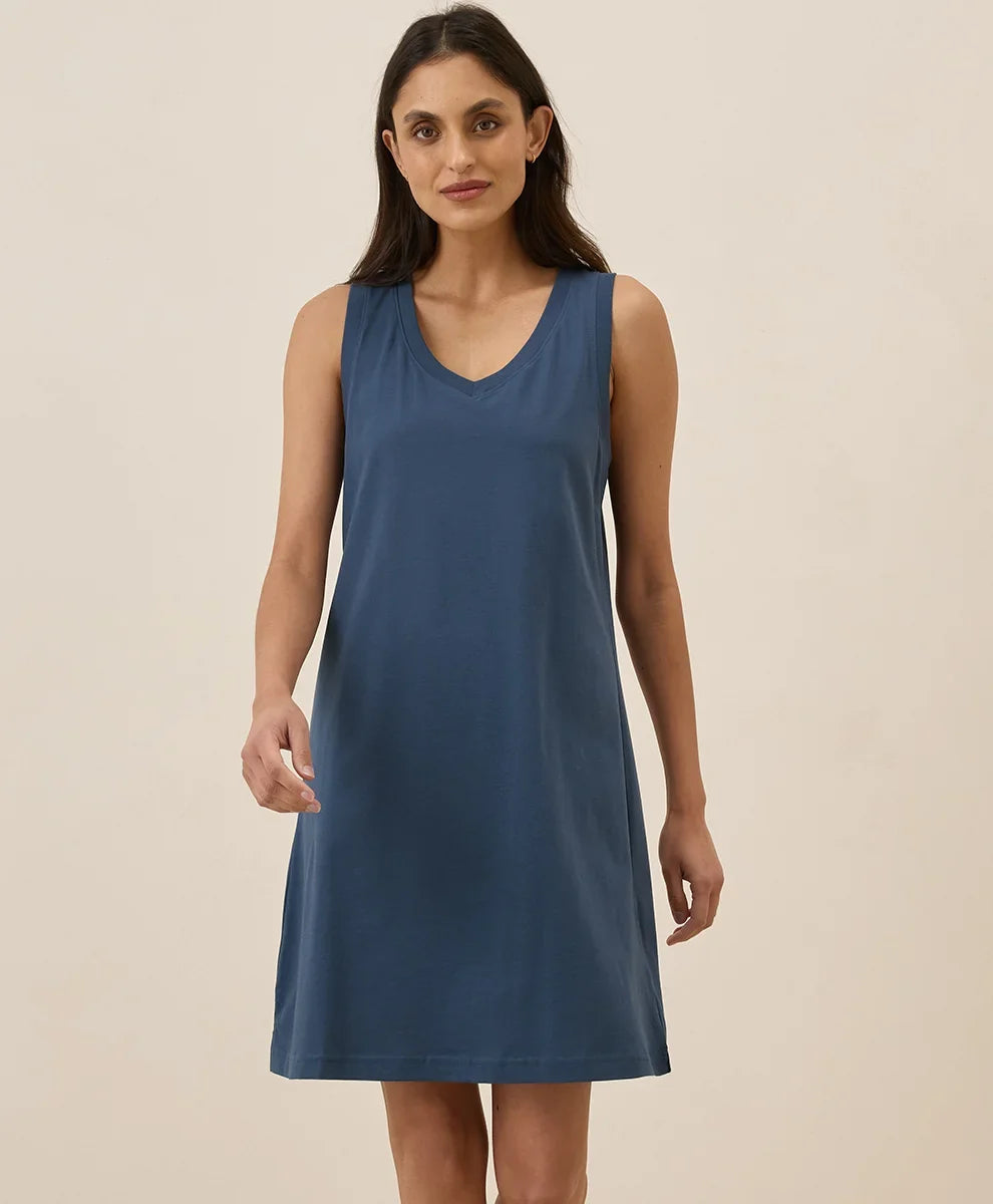 clearance softspun a-line tank dress