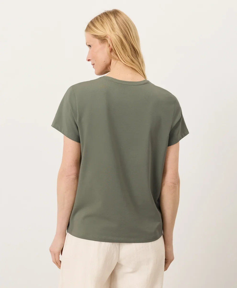 luxe essential crewneck tee