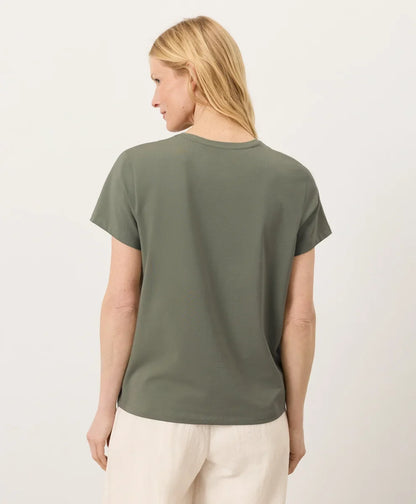 luxe essential crewneck tee