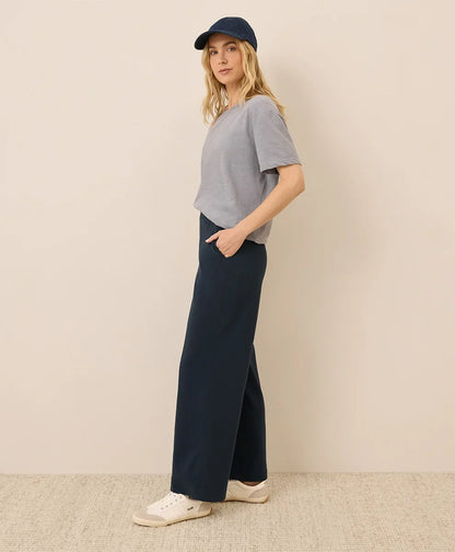 clearance airplane pintuck wide leg pant