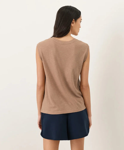 clearance featherweight slub relaxed muscle tee