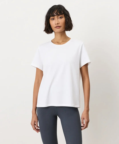 luxe essential crewneck tee