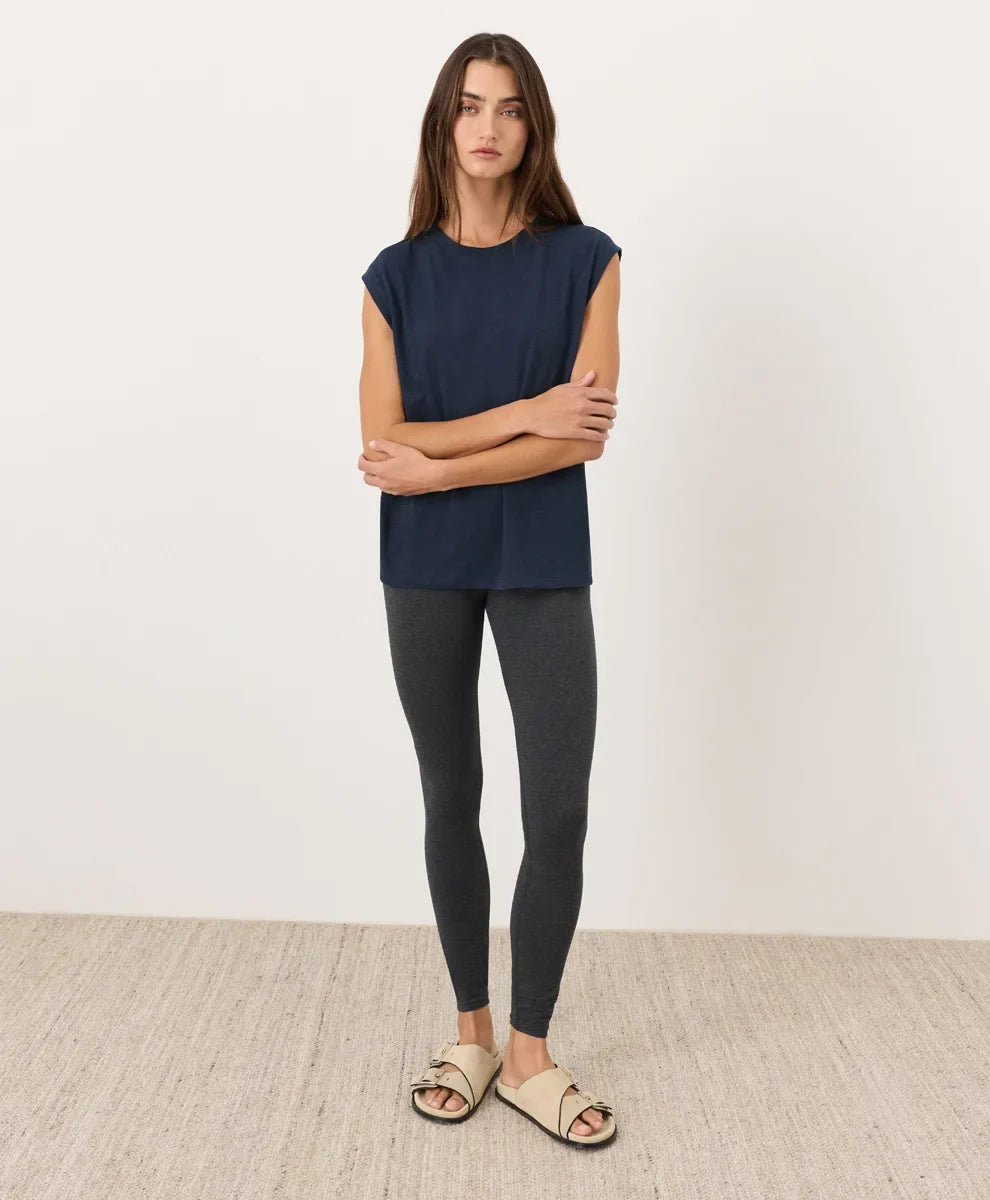 clearance featherweight slub relaxed muscle tee