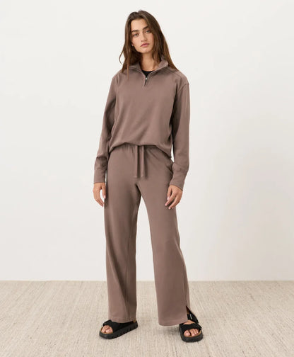 cloudknit wide leg pant