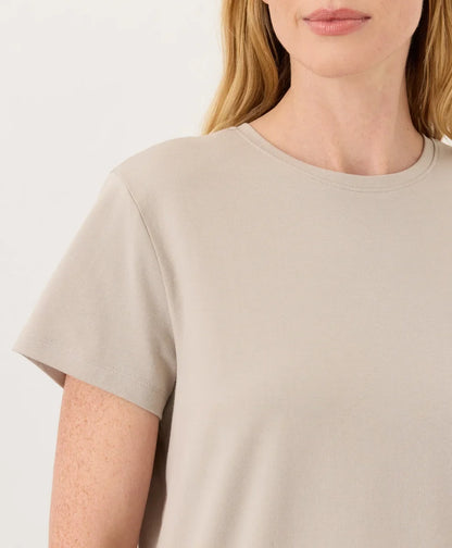 luxe essential crewneck tee