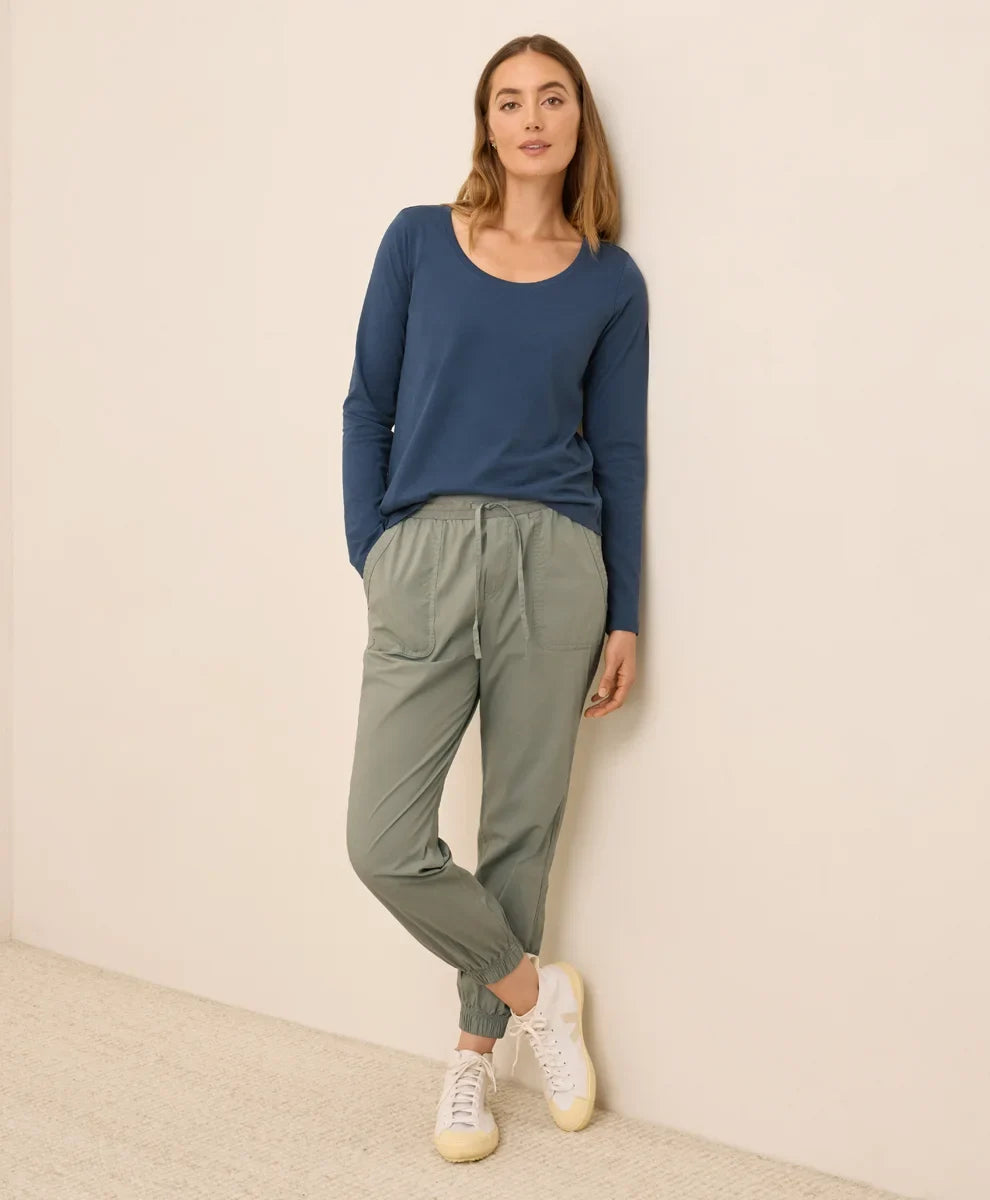 clearance softspun long sleeve scoop neck tee