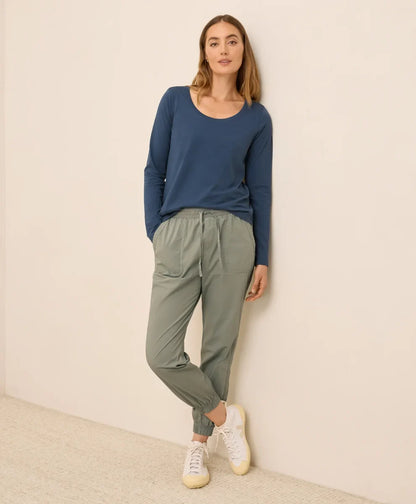 clearance softspun long sleeve scoop neck tee