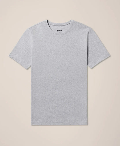 luxe essential slim fit crewneck tee
