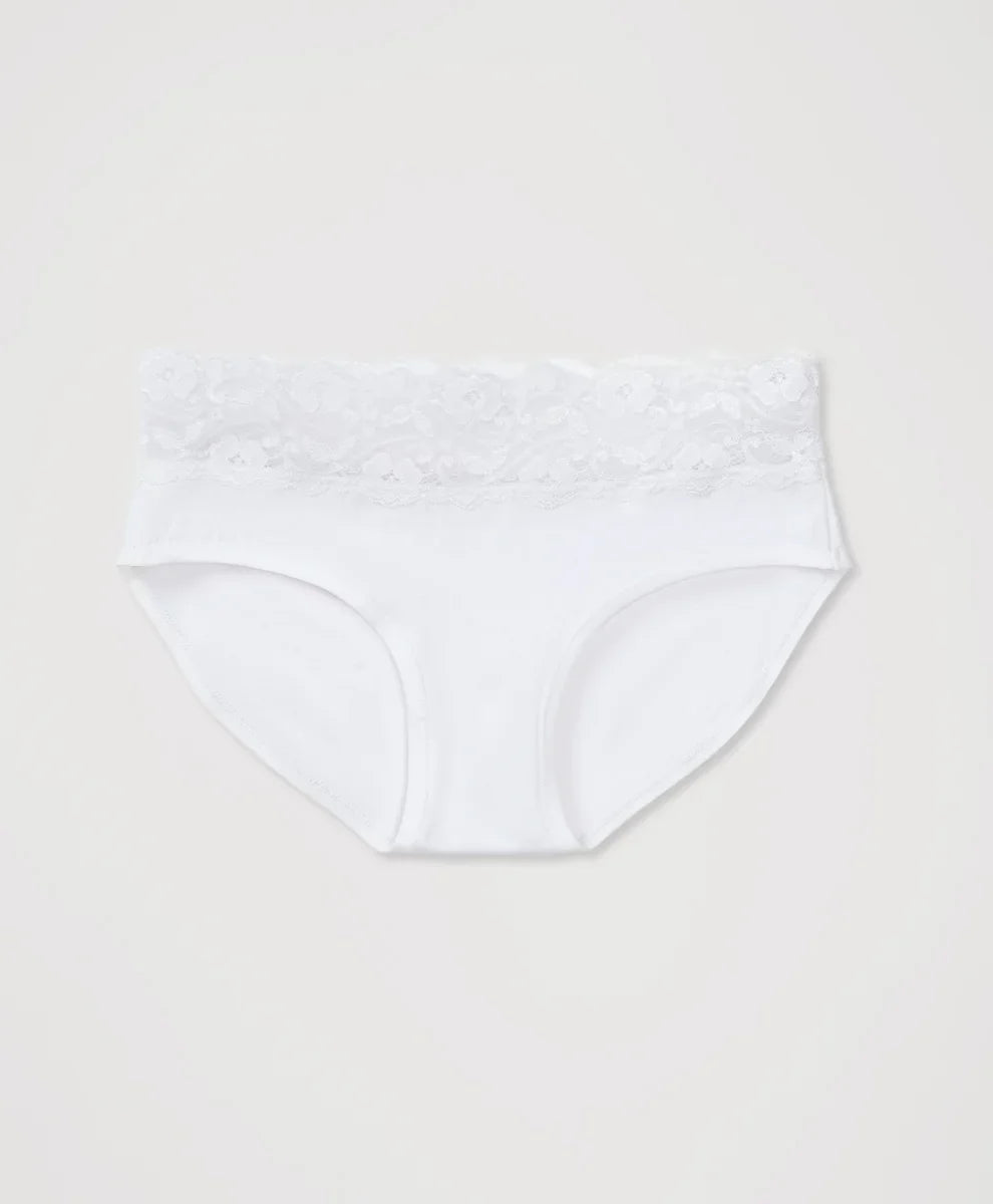 lace waist brief