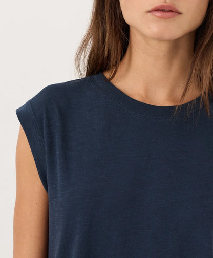 clearance featherweight slub relaxed muscle tee