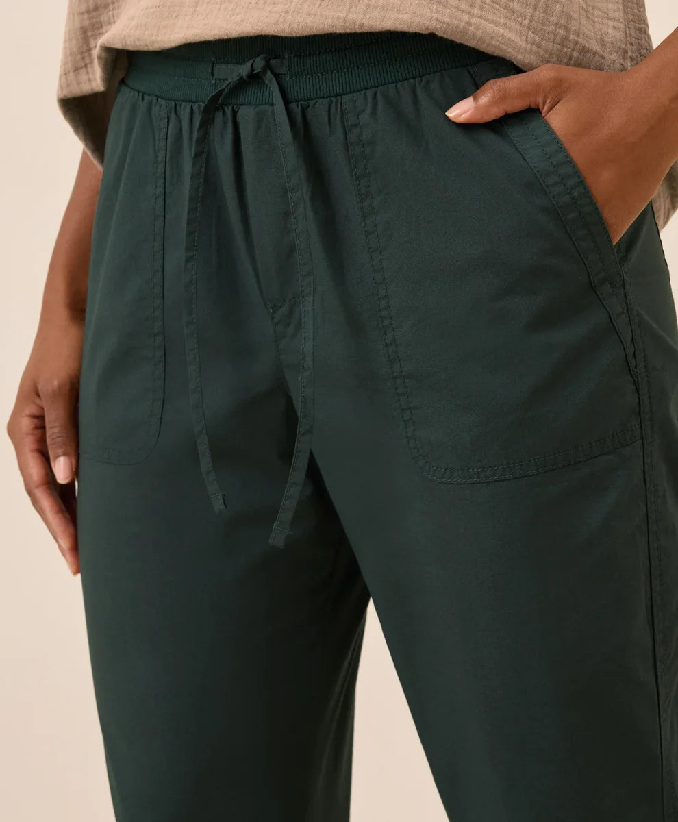 clearance stretch poplin jogger