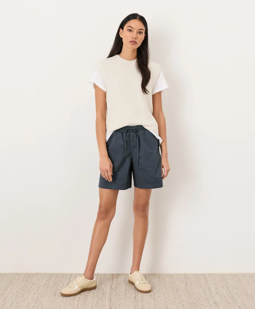 clearance stretch poplin short