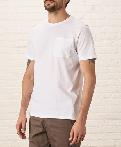 softspun essential pocket crew tee