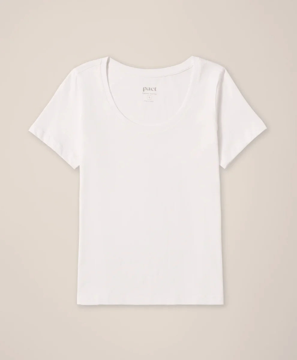 clearance softspun scoop neck tee