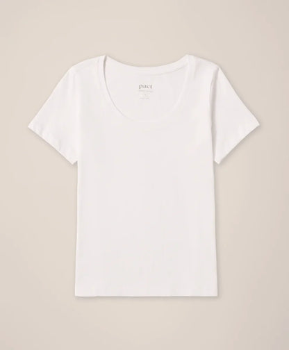 clearance softspun scoop neck tee