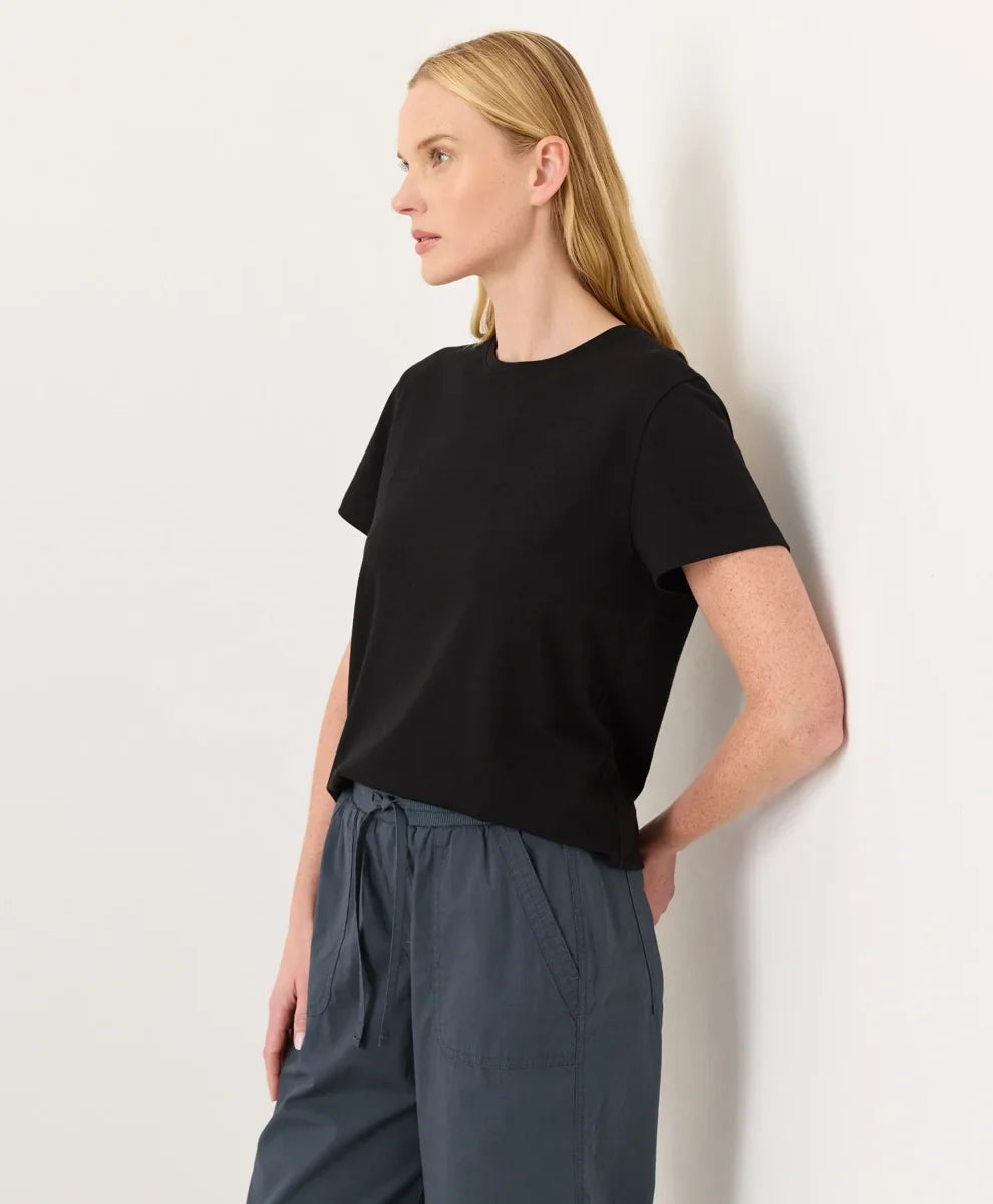 luxe essential crewneck tee