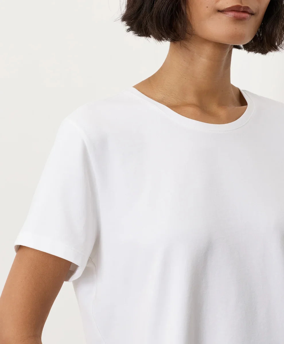 luxe essential crewneck tee