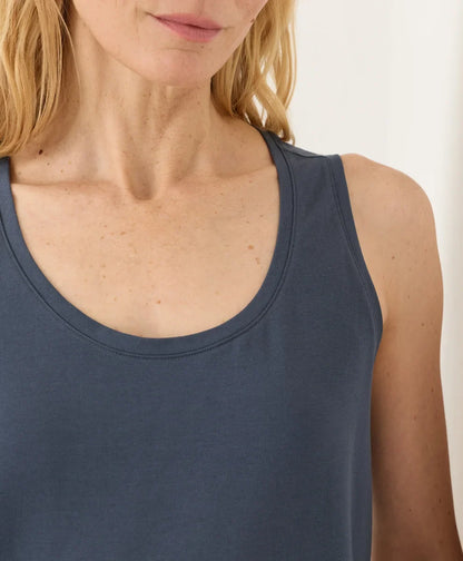 clearance luxe essential scoop neck tank