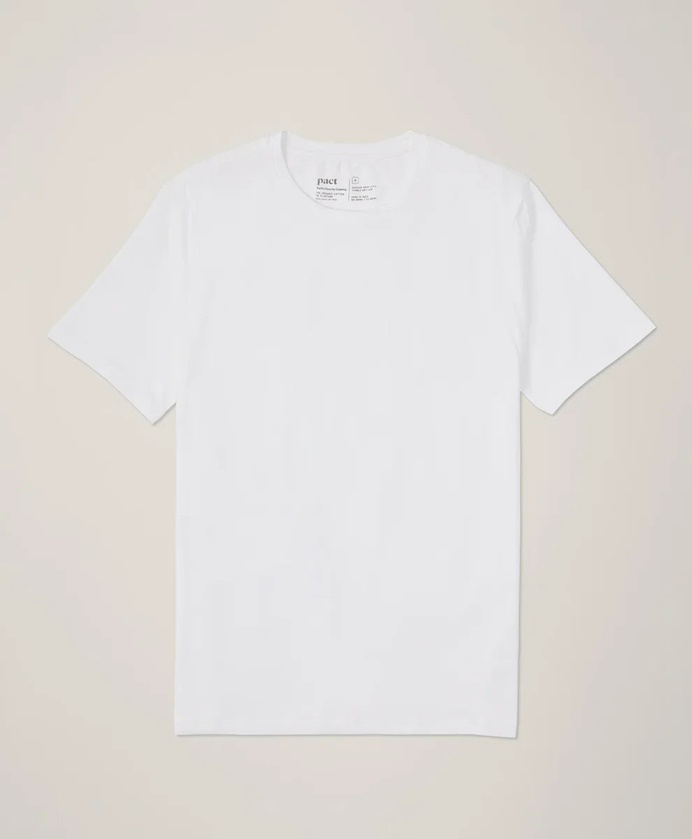 luxe essential slim fit crewneck tee