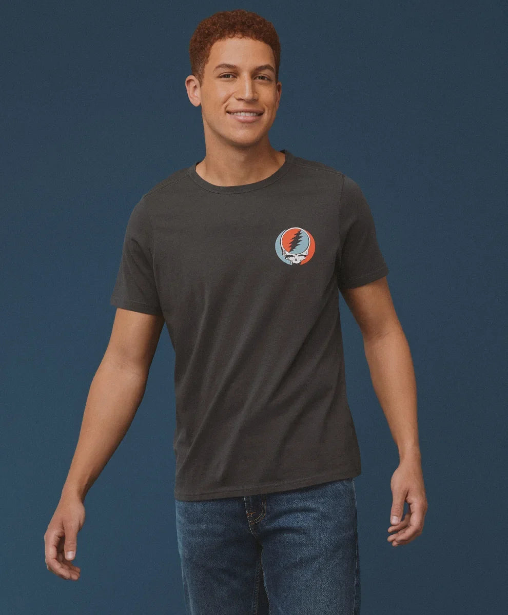 grateful dead x pact graphic tee