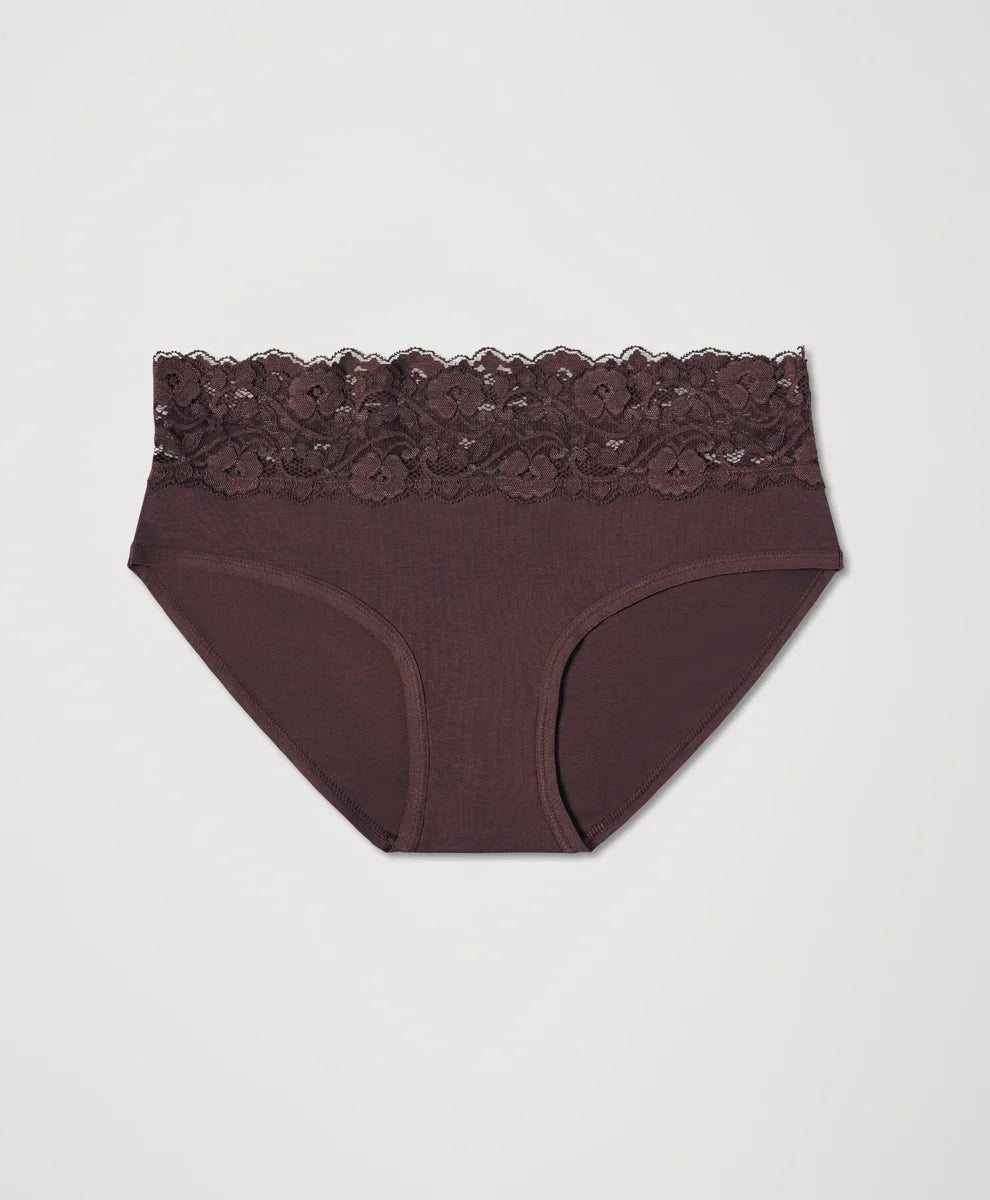 lace waist brief