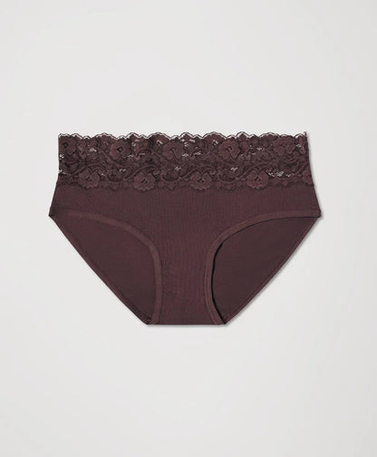 lace waist brief