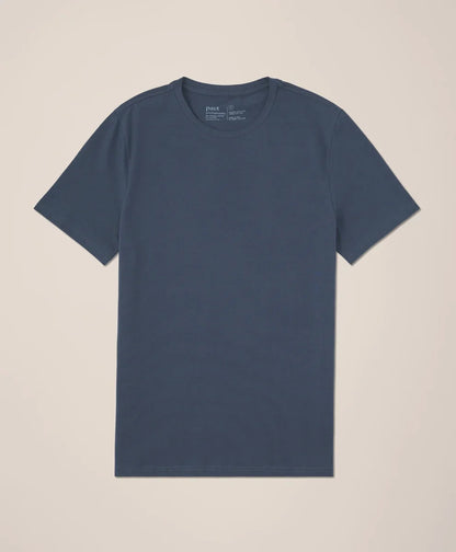 luxe essential slim fit crewneck tee