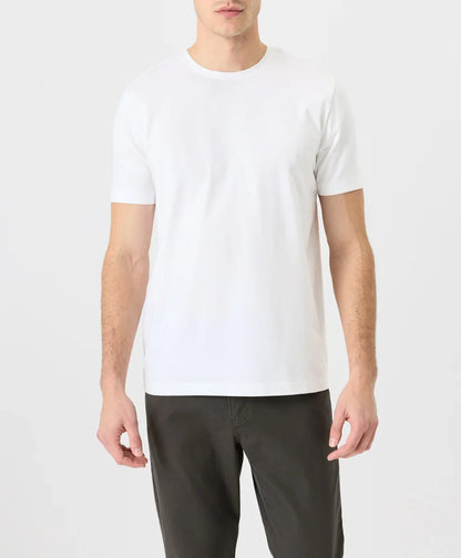 luxe essential classic fit crewneck tee