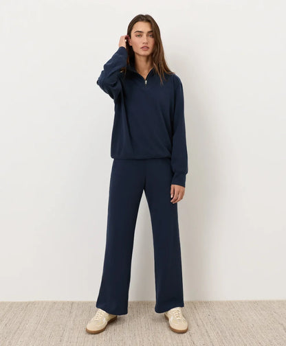cloudknit wide leg pant