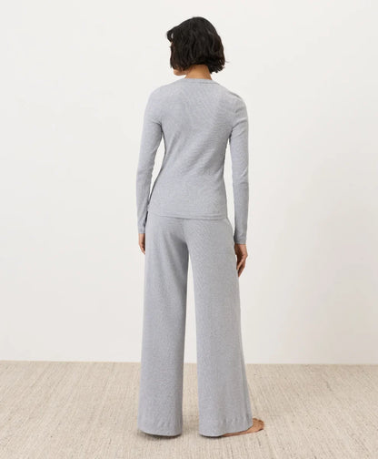 clearance dream rib wide leg lounge pant