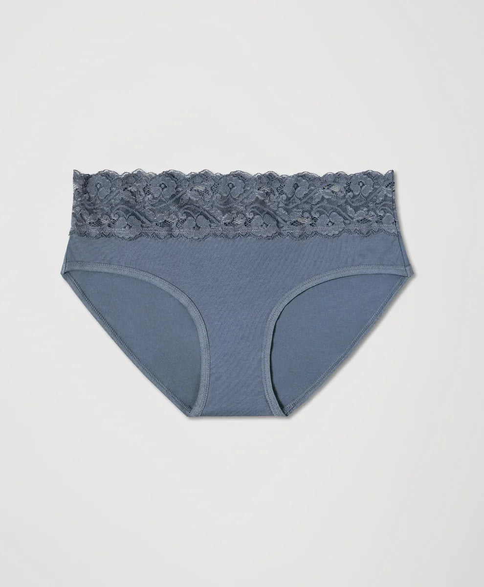 lace waist brief