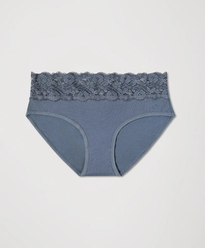 lace waist brief