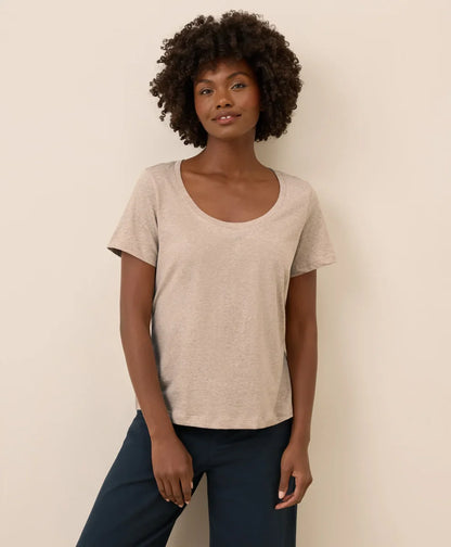clearance softspun scoop neck tee