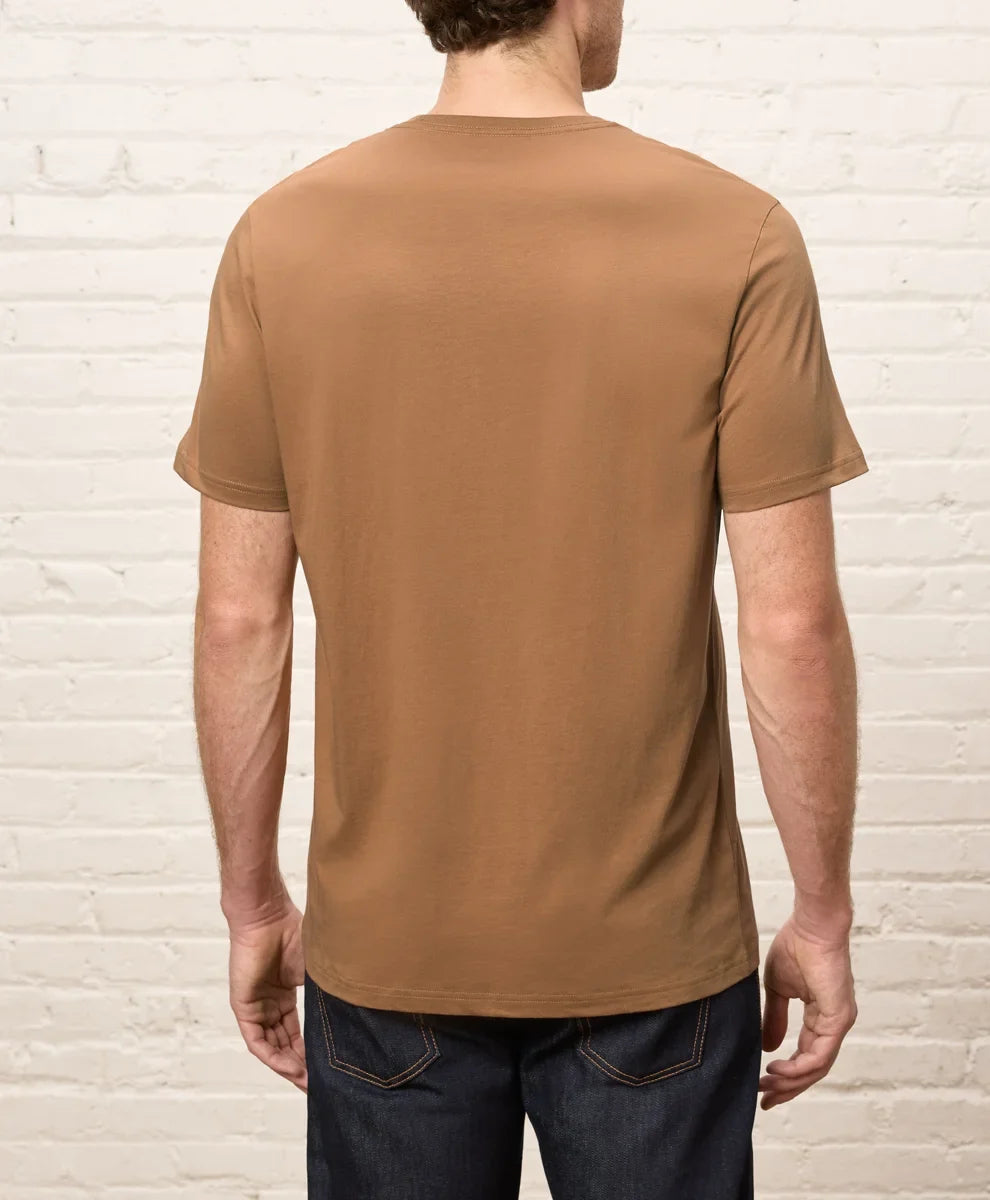 softspun essential pocket crew tee