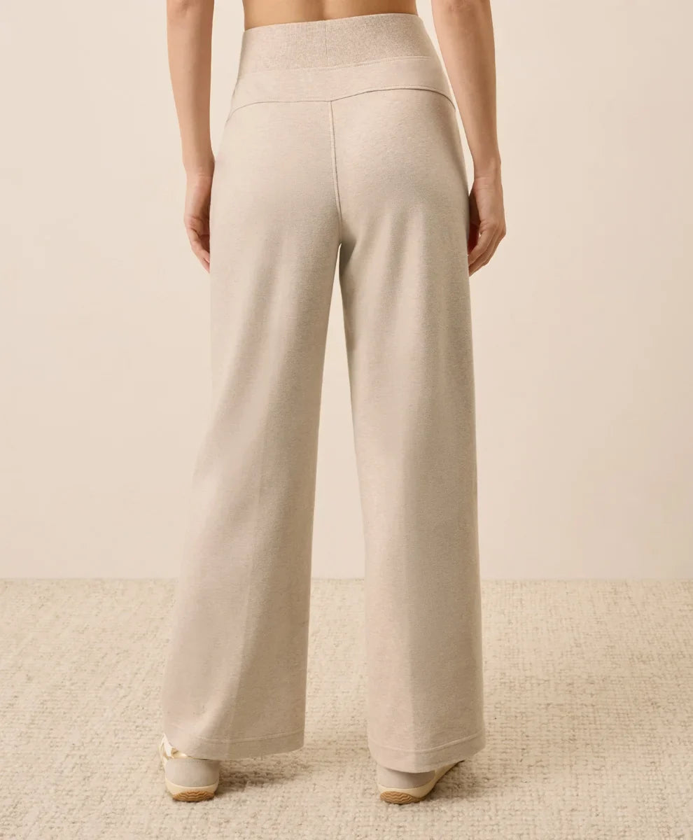 clearance airplane pintuck wide leg pant