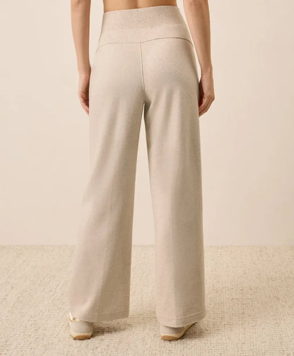clearance airplane pintuck wide leg pant