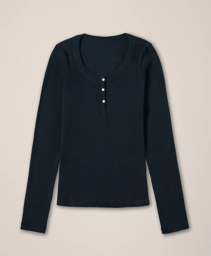 clearance easy rib slim henley