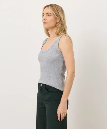 perfect rib scoop neck tank