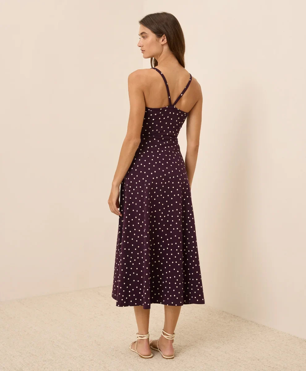 clearance fit & flare midi dress