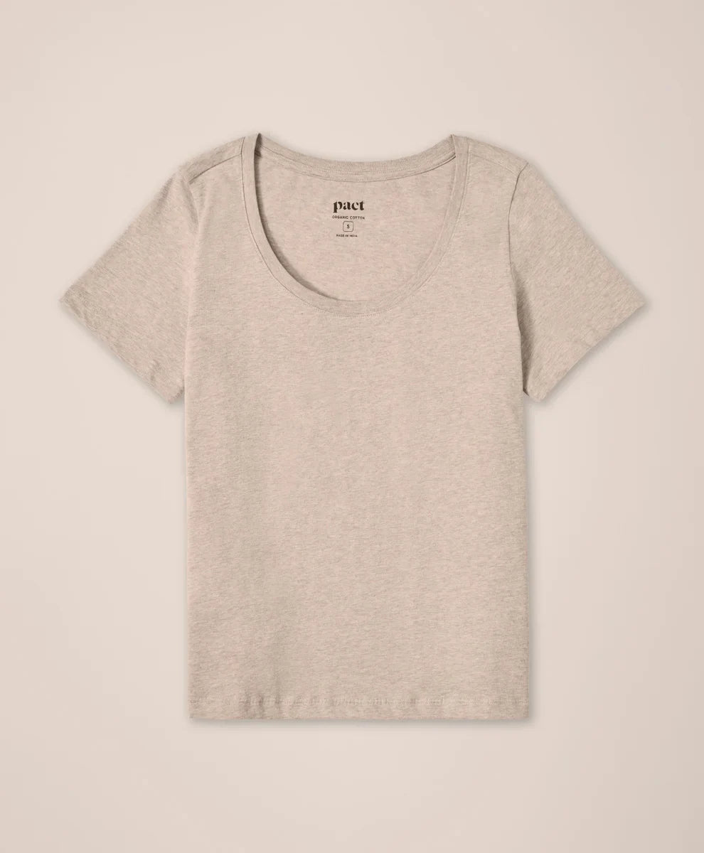clearance softspun scoop neck tee